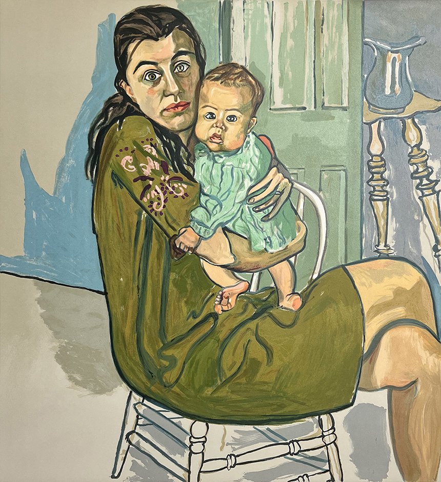 Alice Neel, Mother and Child