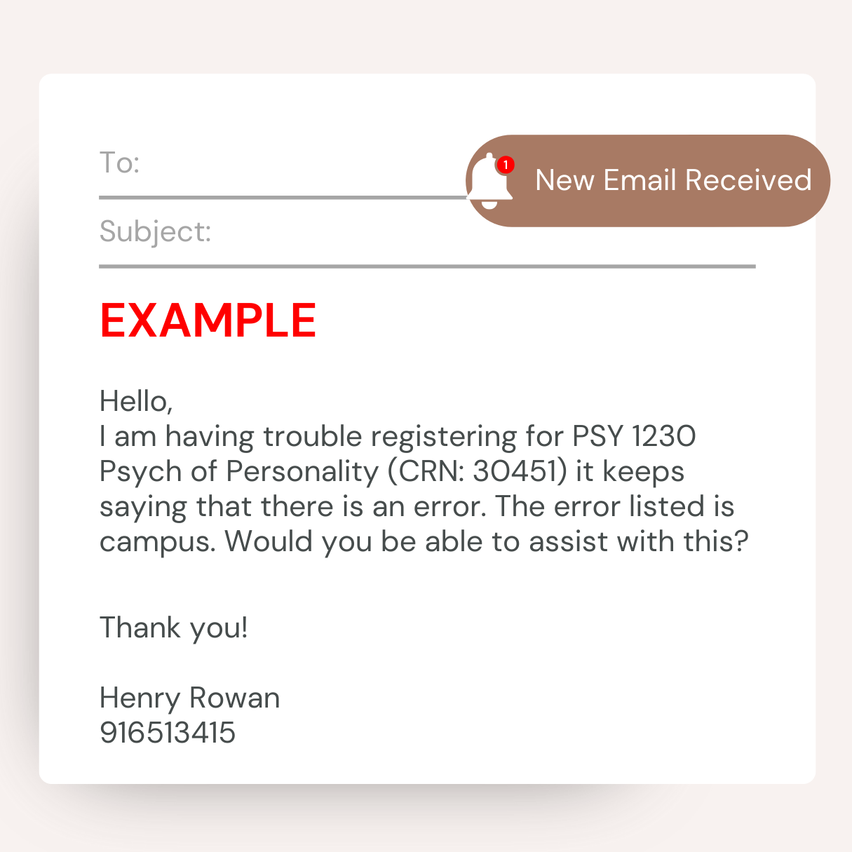 example email