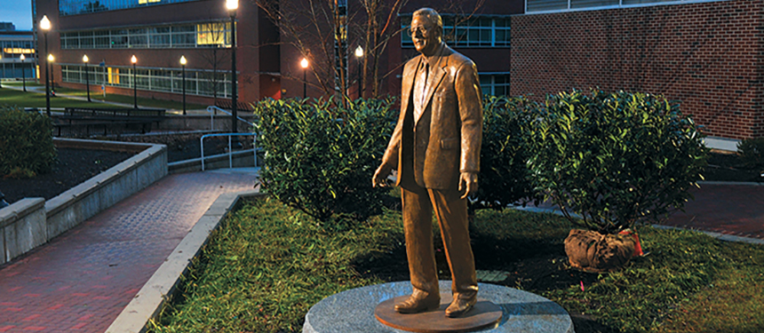 Henry M. Rowan sculpture