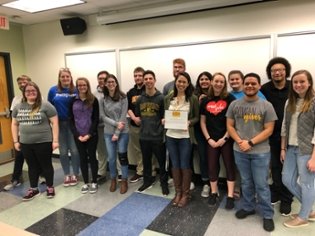 Maria Arbizo and the PROS, PROF of the Month January 2019