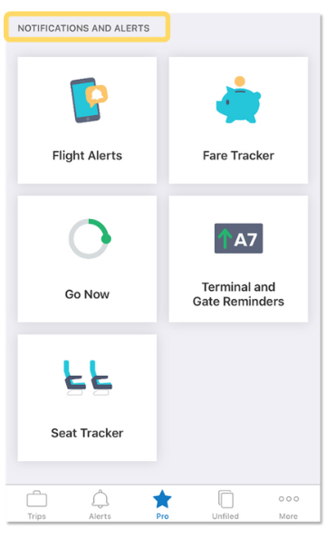 Tripit Notifications &amp; Alerts