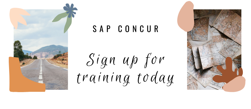 SAP Concur training, sign up for training today