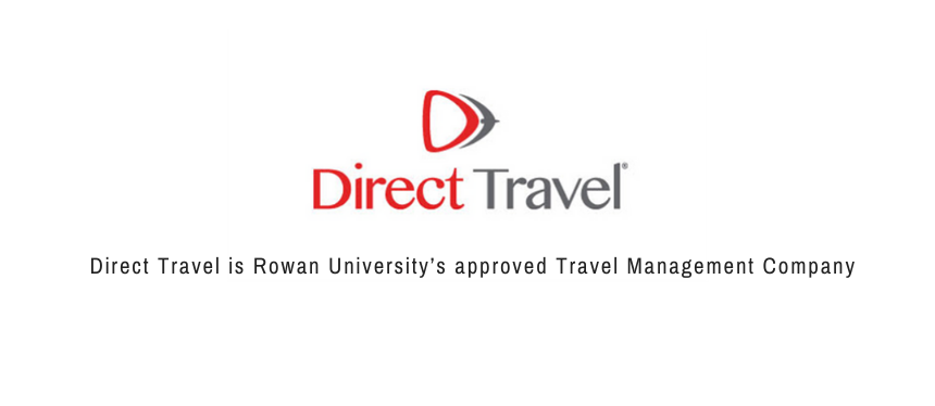 Direct Travel is Rowan University’s approved Travel Management Company