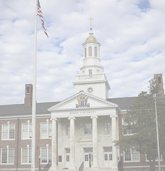 A Rowan University torch.