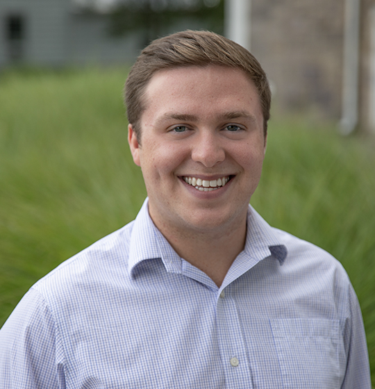 A photo of Ben outside.