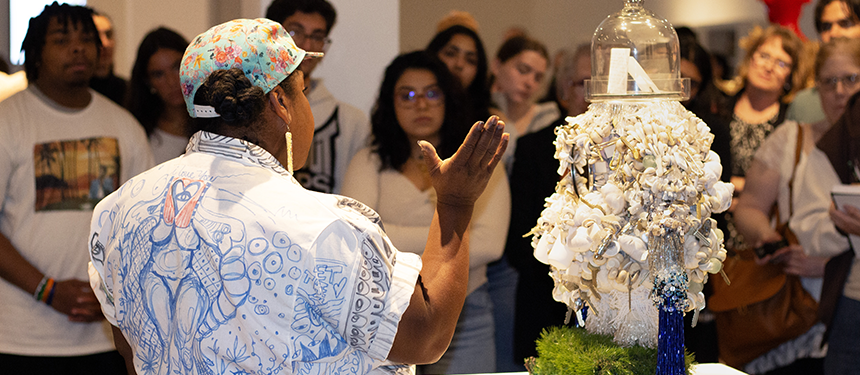 vanessa german exhibition opening reception