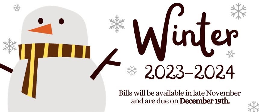 Winter 2023-24 bills