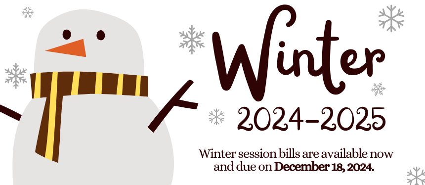 Winter 2024-25 bills