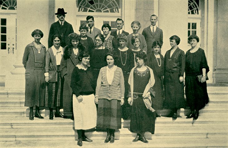 1924 first faculty