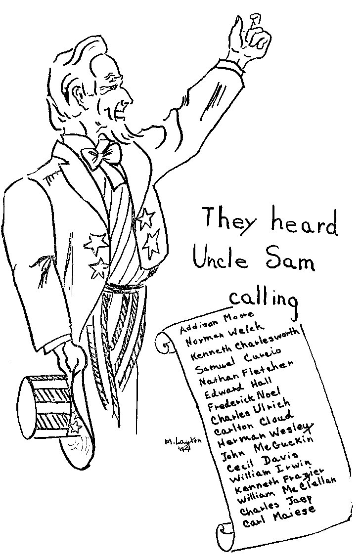 uncle sam cartoon the whit war