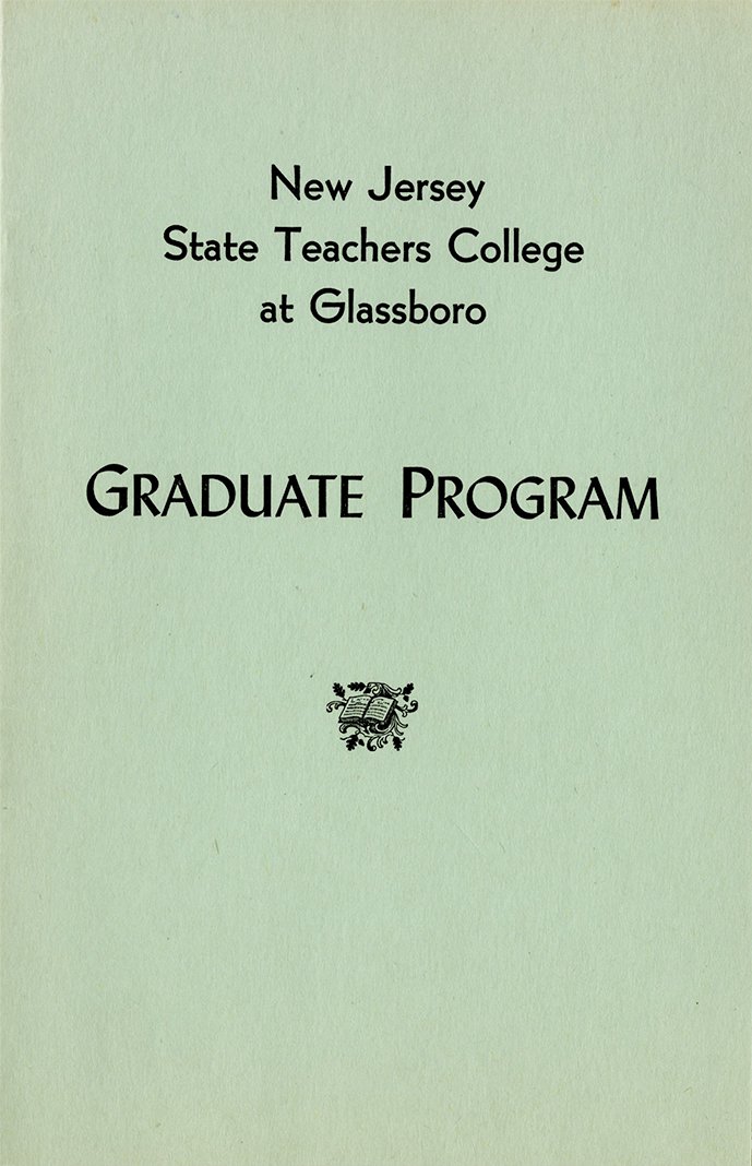 Graduate Program cover