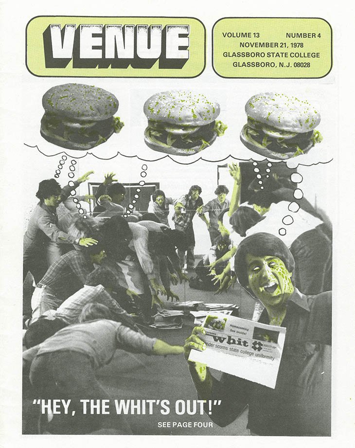 Cover of the Venue student publication