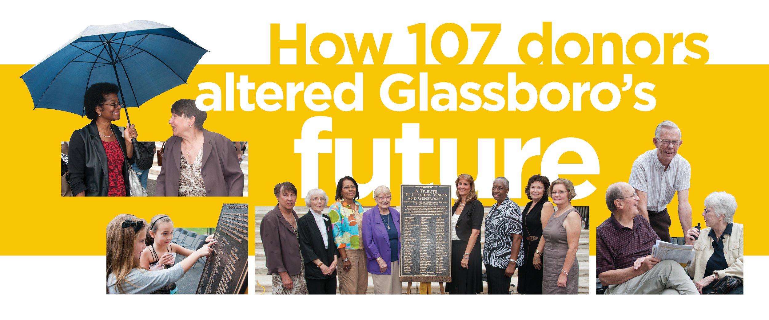 How 107 donors altered Glassboro's future