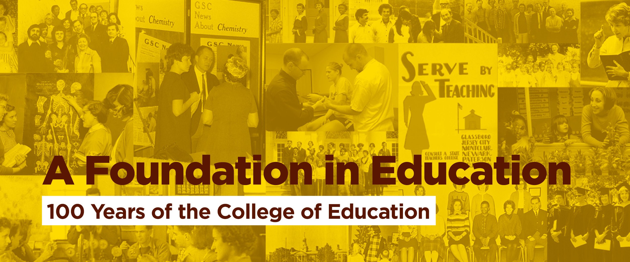 A foundation in education: 100 years of the College of Education
