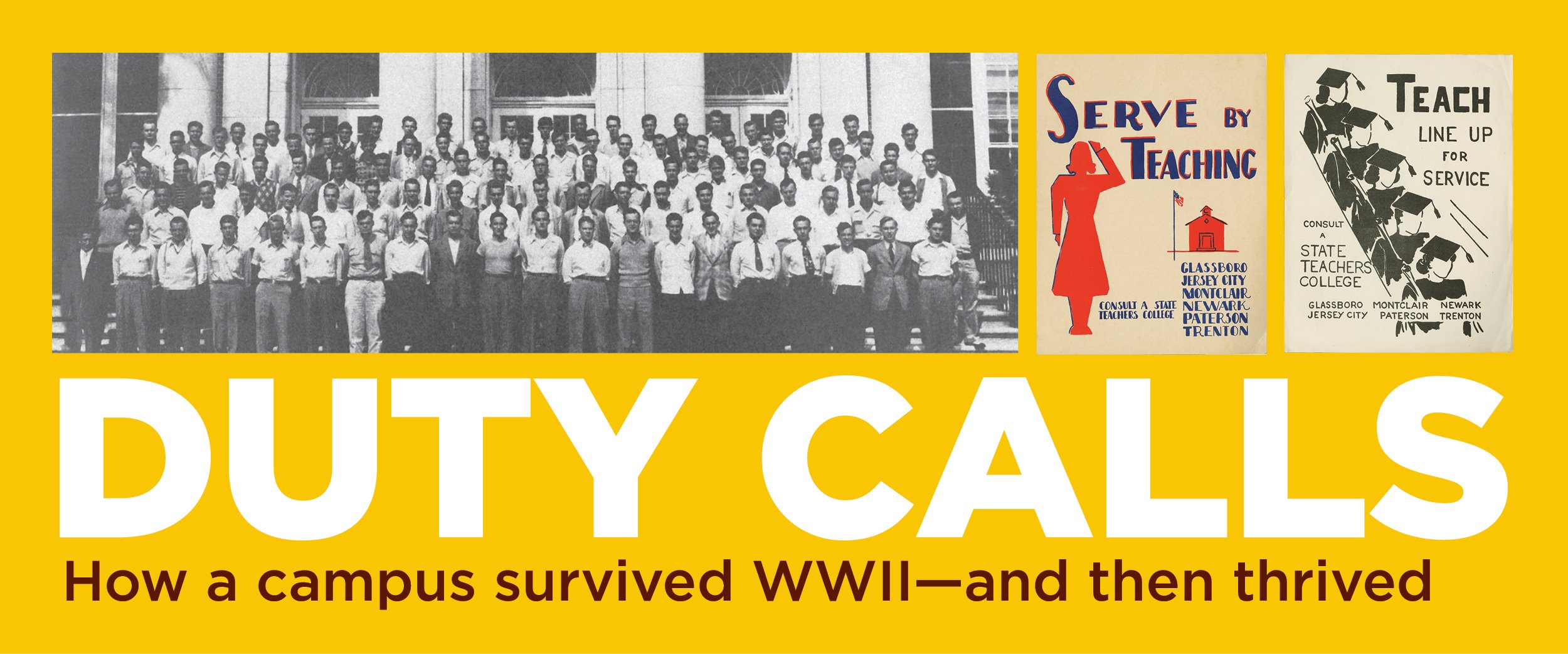 Duty calls: How a campus survived WWII—and then thrived