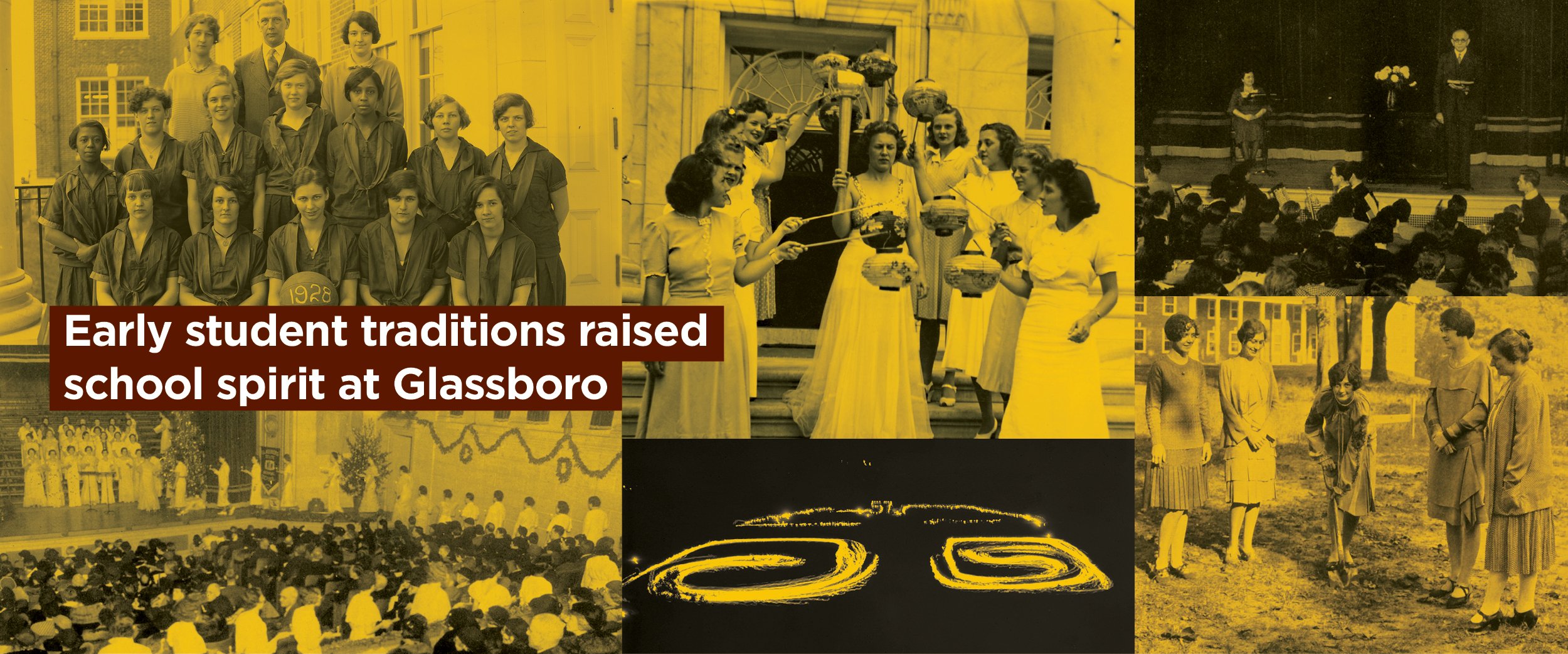 Early student traditions raised school spirit at Glassboro