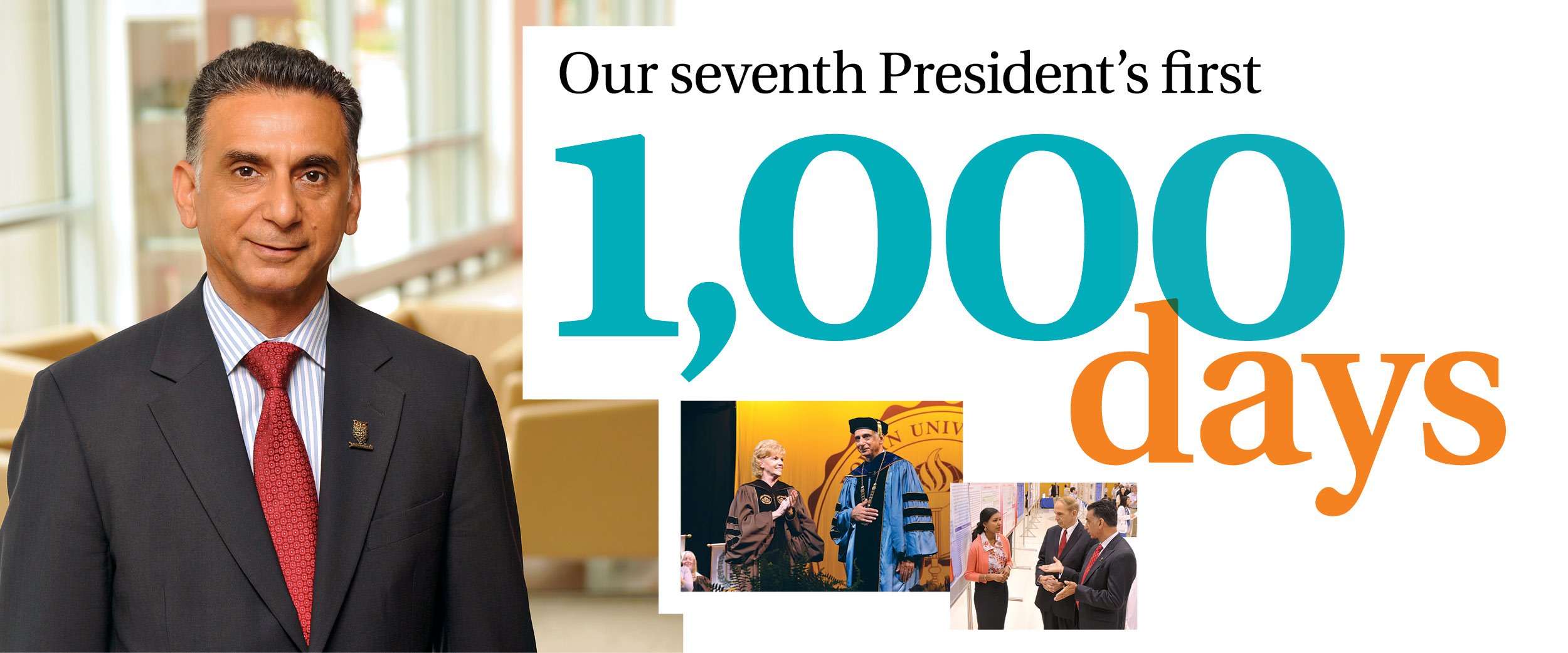 Our seventh President's first 1,000 days