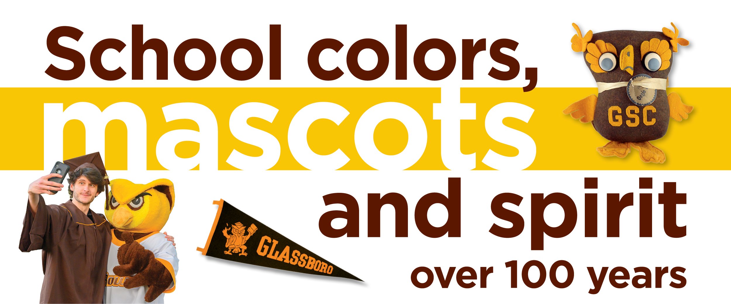 School colors, mascots and spirit over 100 years