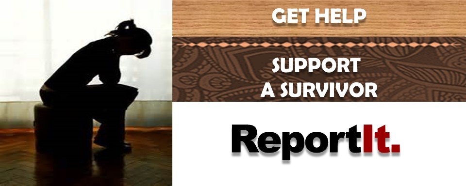 Get Help, Support a Survivor, Report it