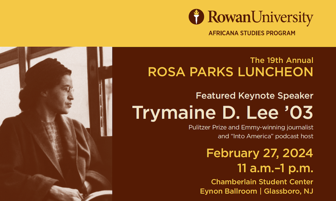 Rowan University Africana Studies Program 19th Annual Rosa Parks Luncheon Image