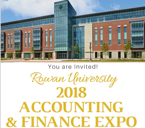 2018 Accounting and Finance Expo Student Invitation