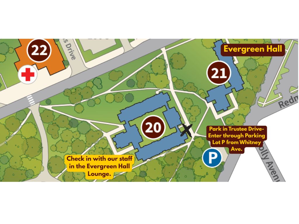Map of Mullica Hall
