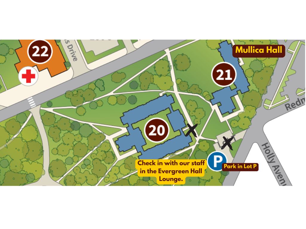 Mullica Hall Map