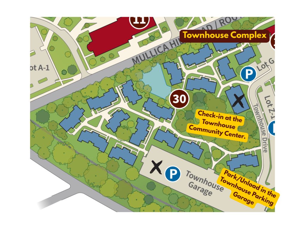Townhouse Complex Map