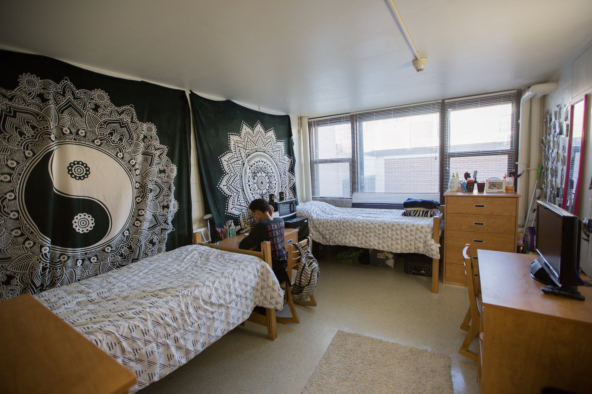 Rowan University Evergreen Double Room
