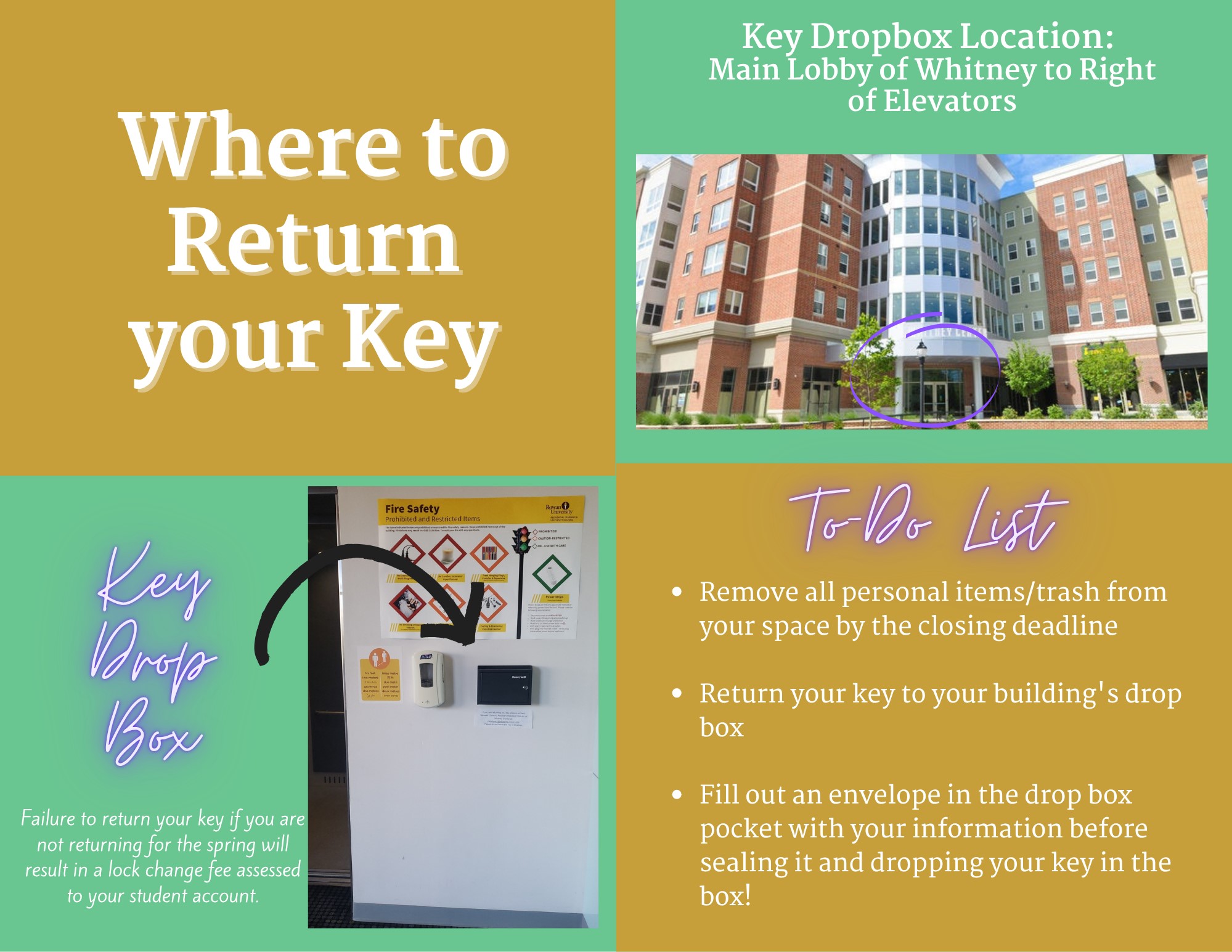 Image of Whitney Center Key Box Drop Location