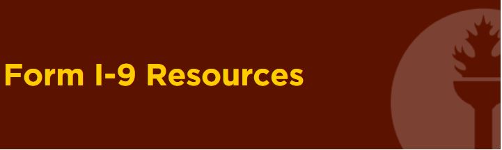 Form I-9 Resources