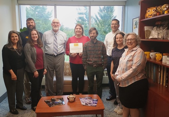 Prof of the Month Group Photo