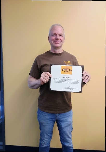 Prof of the Month Honoree John Hagen