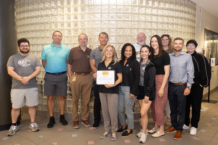 Prof of the Month Group Photo