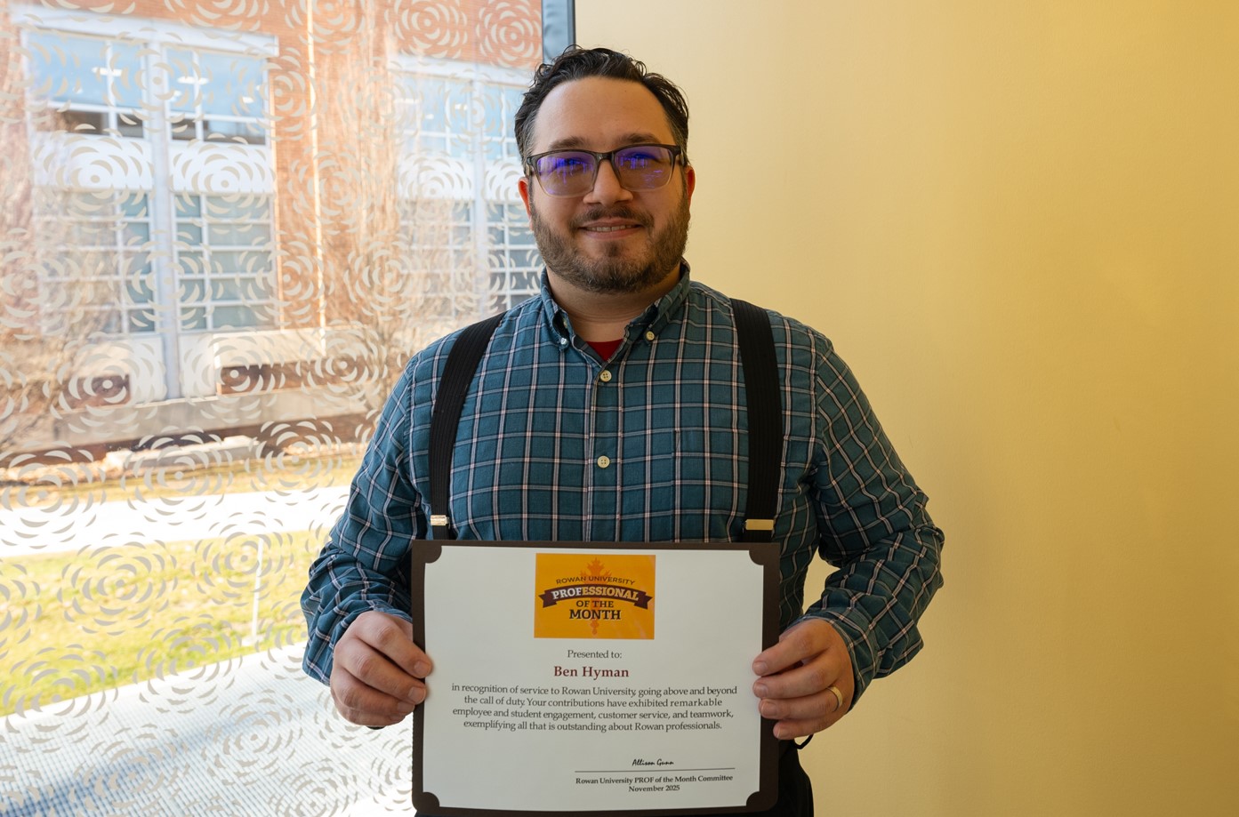 Prof of the Month Ben Hyman