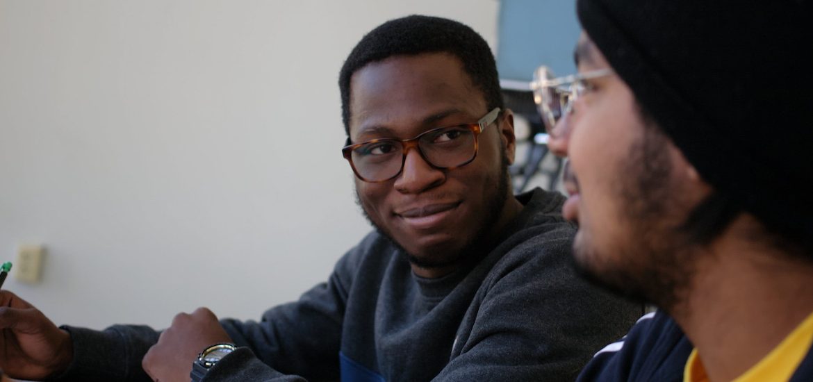 students smiling 