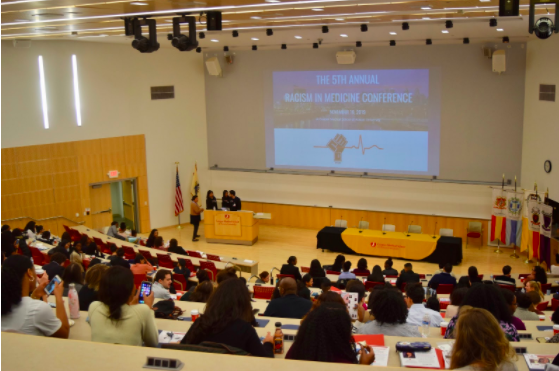 CMSRU Racism in Medicine conference crowd 