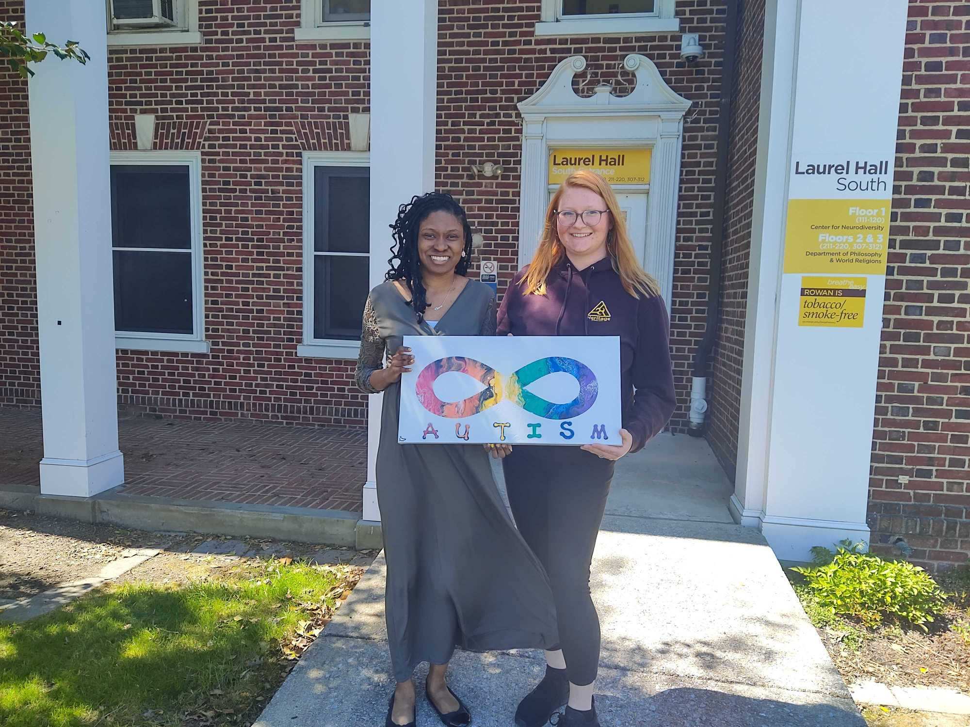 Chiara Latimer and Amanda Bonnino of the Center for Neurodiversity