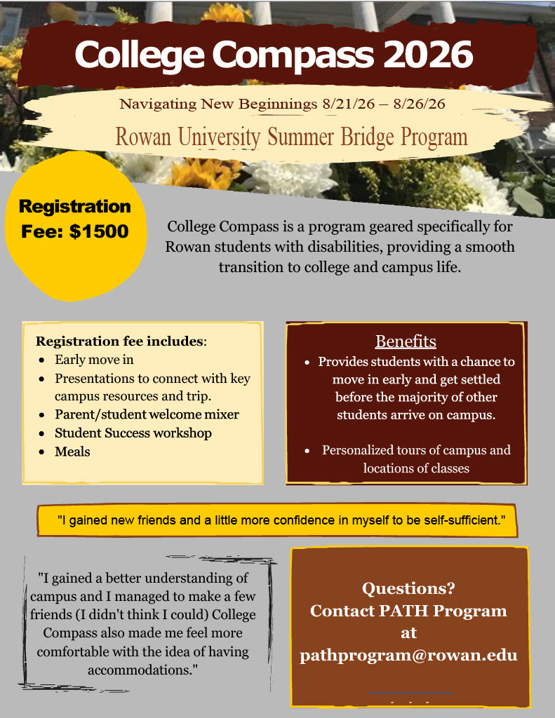 College Compass 2026 Flyer