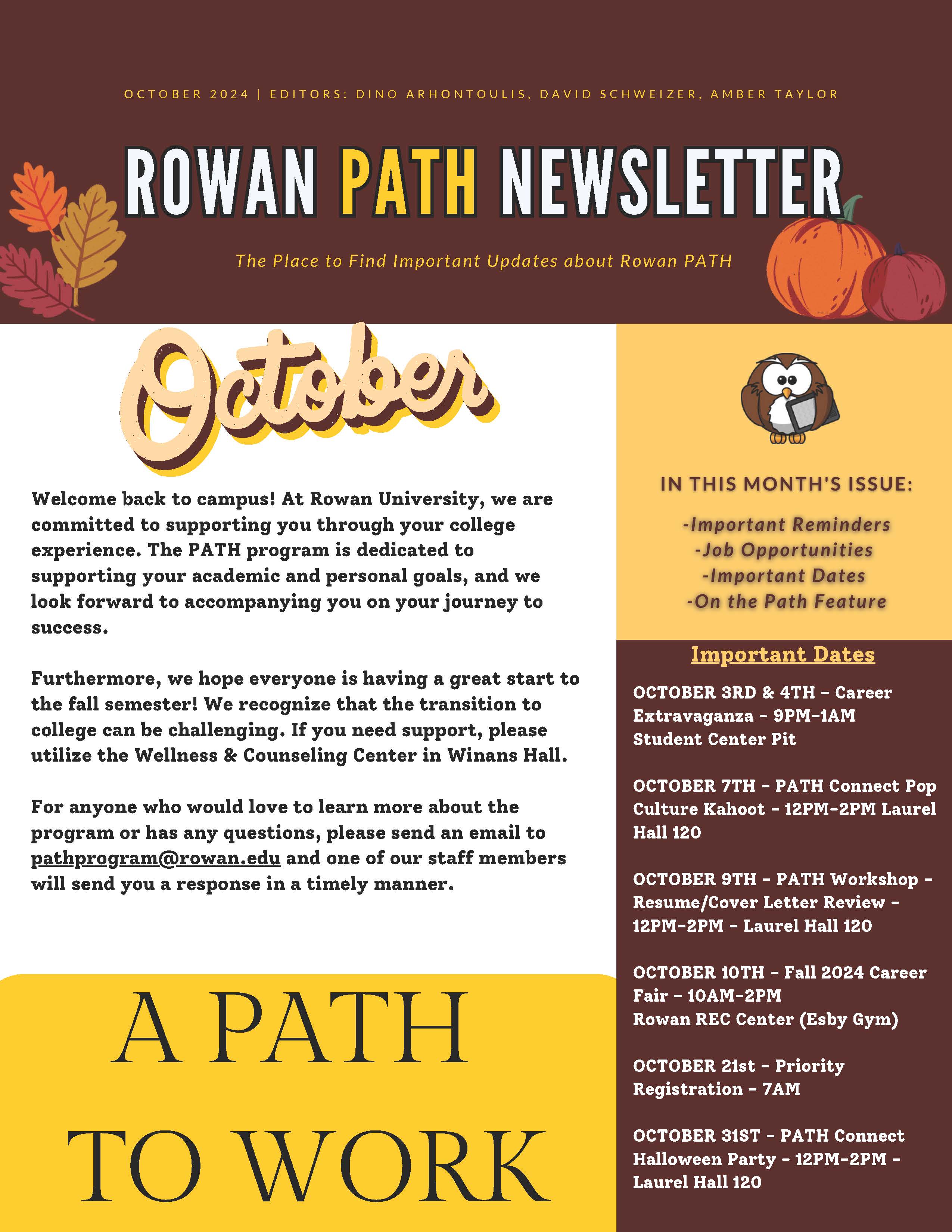 Page 1 OCT Newsletter