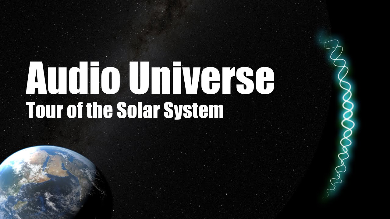 Audio Universe; A Tour of the Solar System logo