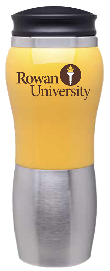 Rowan logo gold tumbler