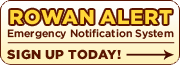 Sign up Today for Rowan Alert Emergncy Notification System