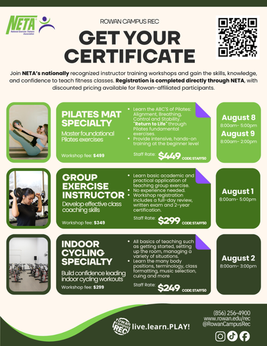 group fitness certification classes