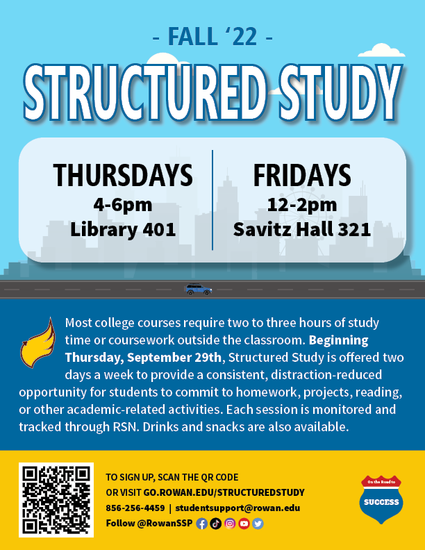 structured study flyer