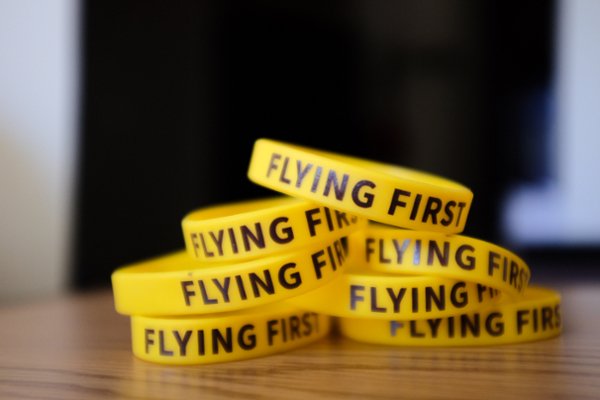 Flying First bracelets