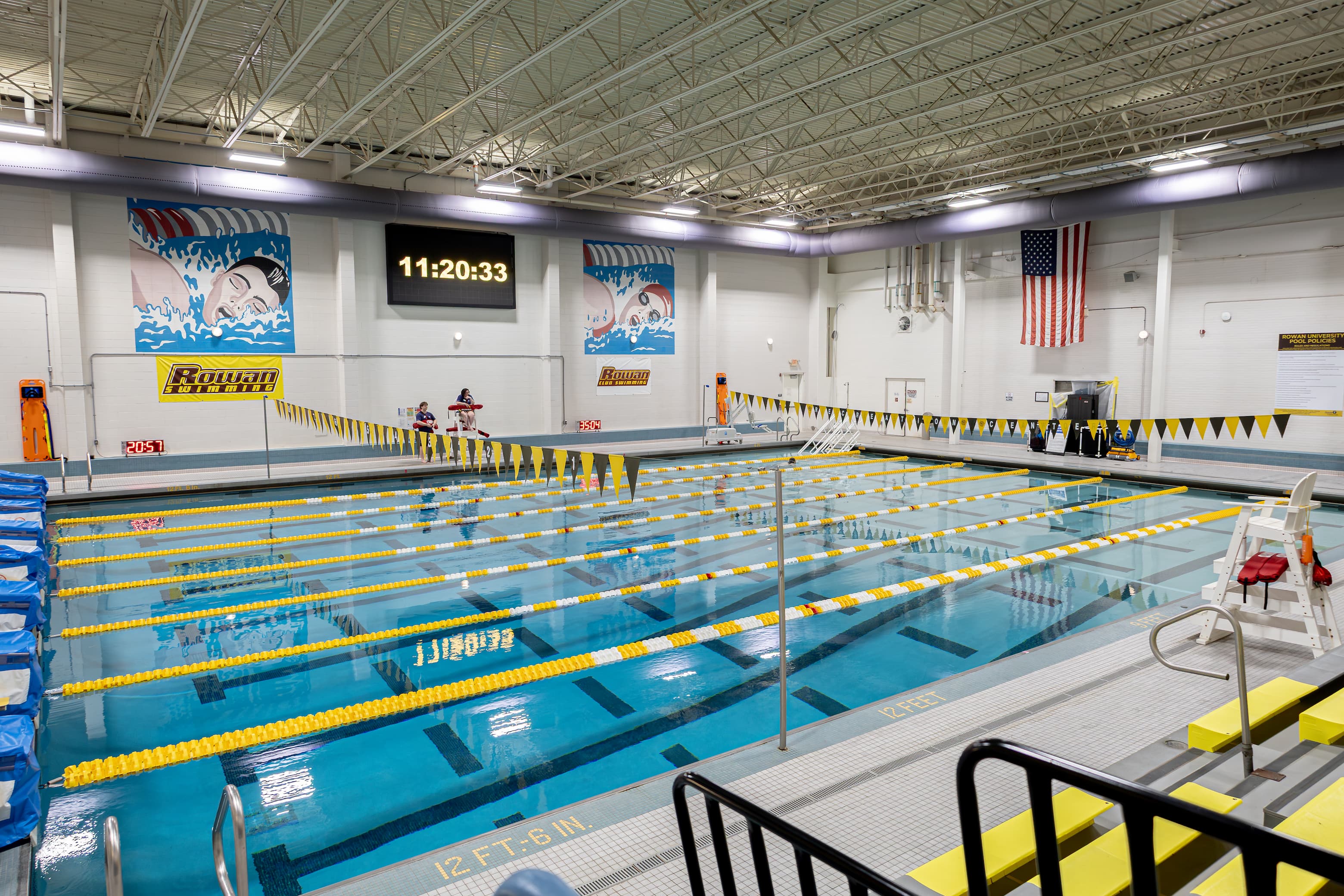 Tony Lisa eight lane Natatorium