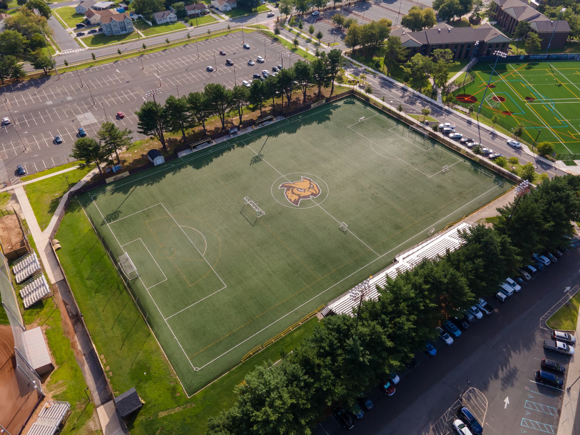 open soccer and lacrosse field